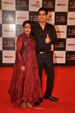 Murli Sharma, Ashwini Kalsekar at Indian Telly Awards in Filmcity, Mumbai on 9th Sept 2014